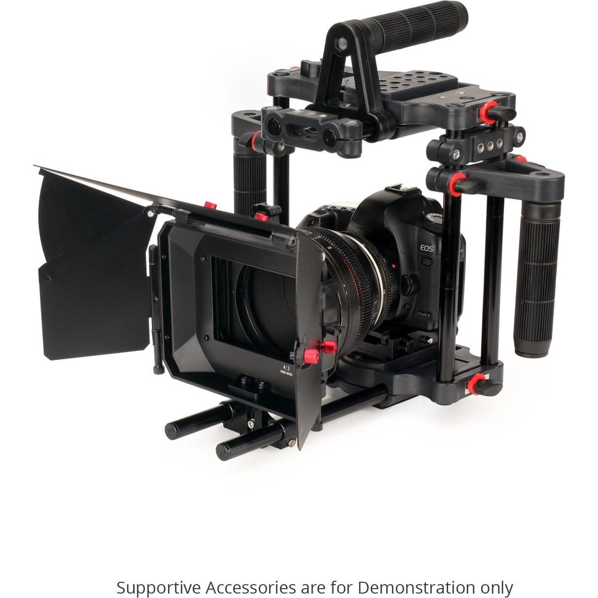 Jaula de cámara DSLR Power FILMCITY FC-CTH-01 con caja mate