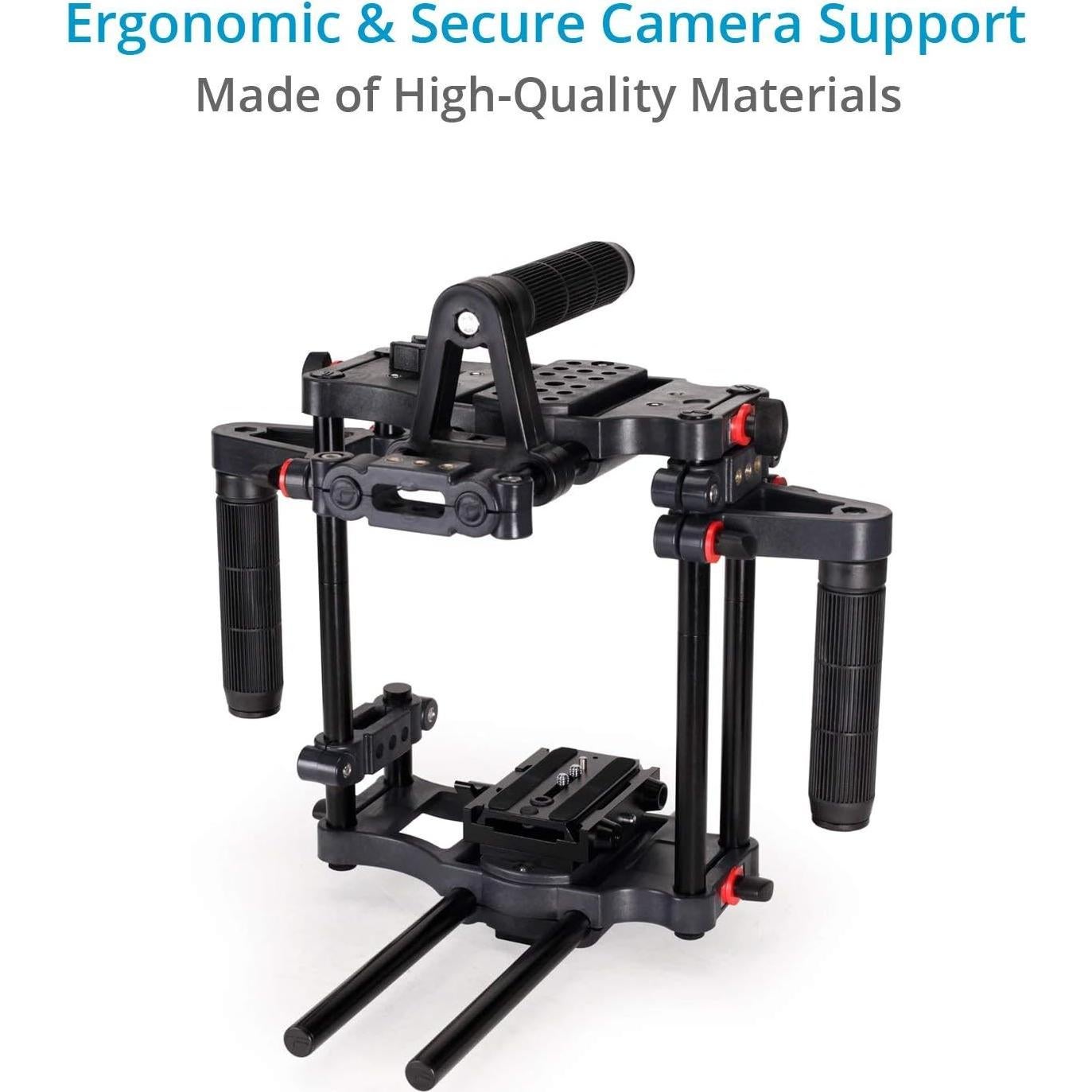 Jaula de cámara DSLR Power FILMCITY FC-CTH-01 con caja mate