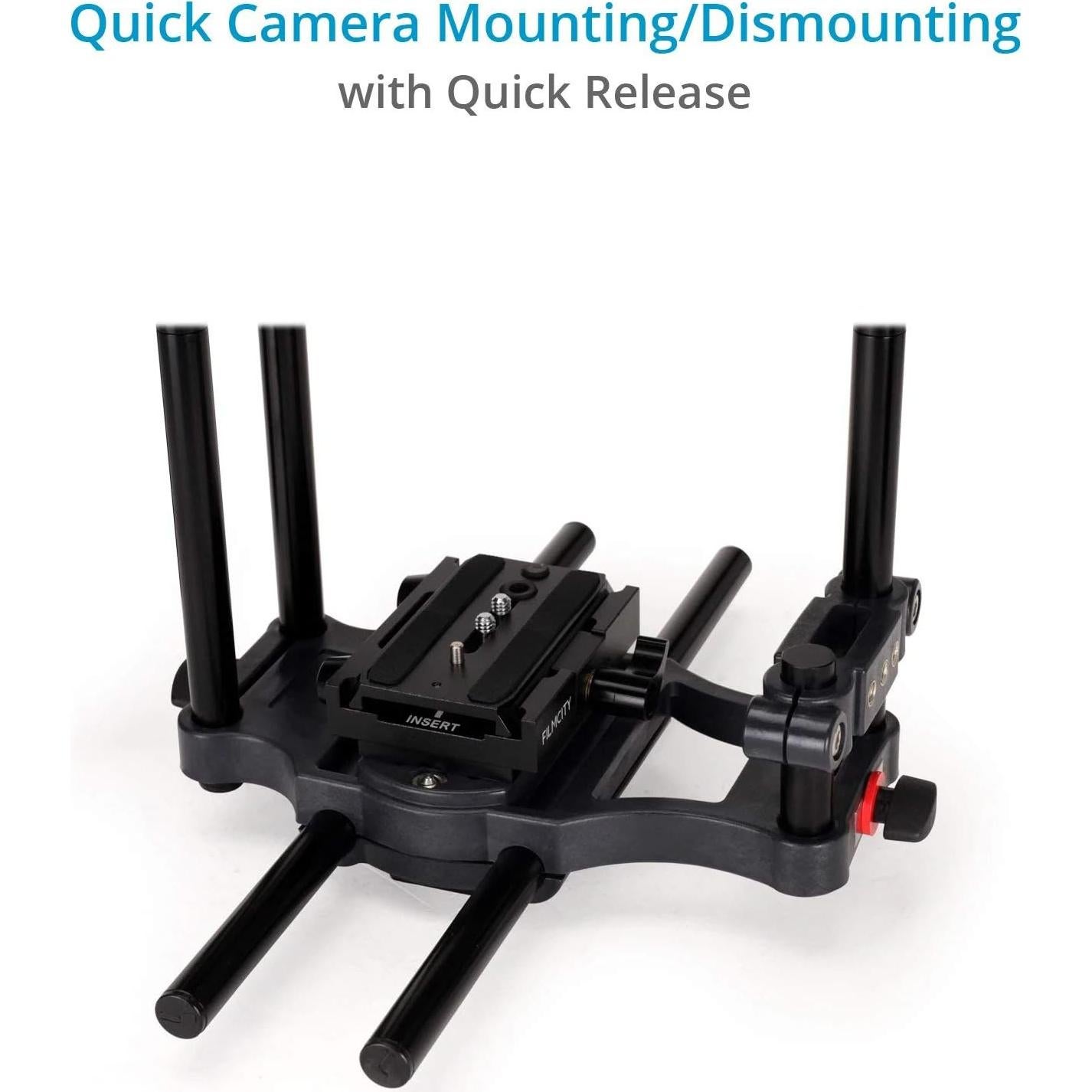 Jaula de cámara DSLR Power FILMCITY FC-CTH-01 con caja mate