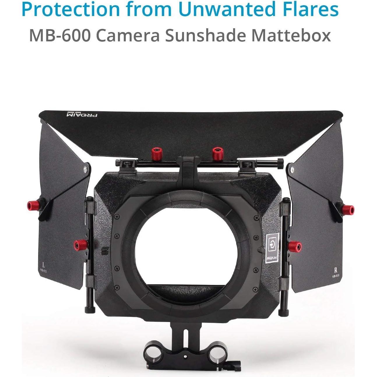 Jaula de cámara DSLR Power FILMCITY FC-CTH-01 con caja mate