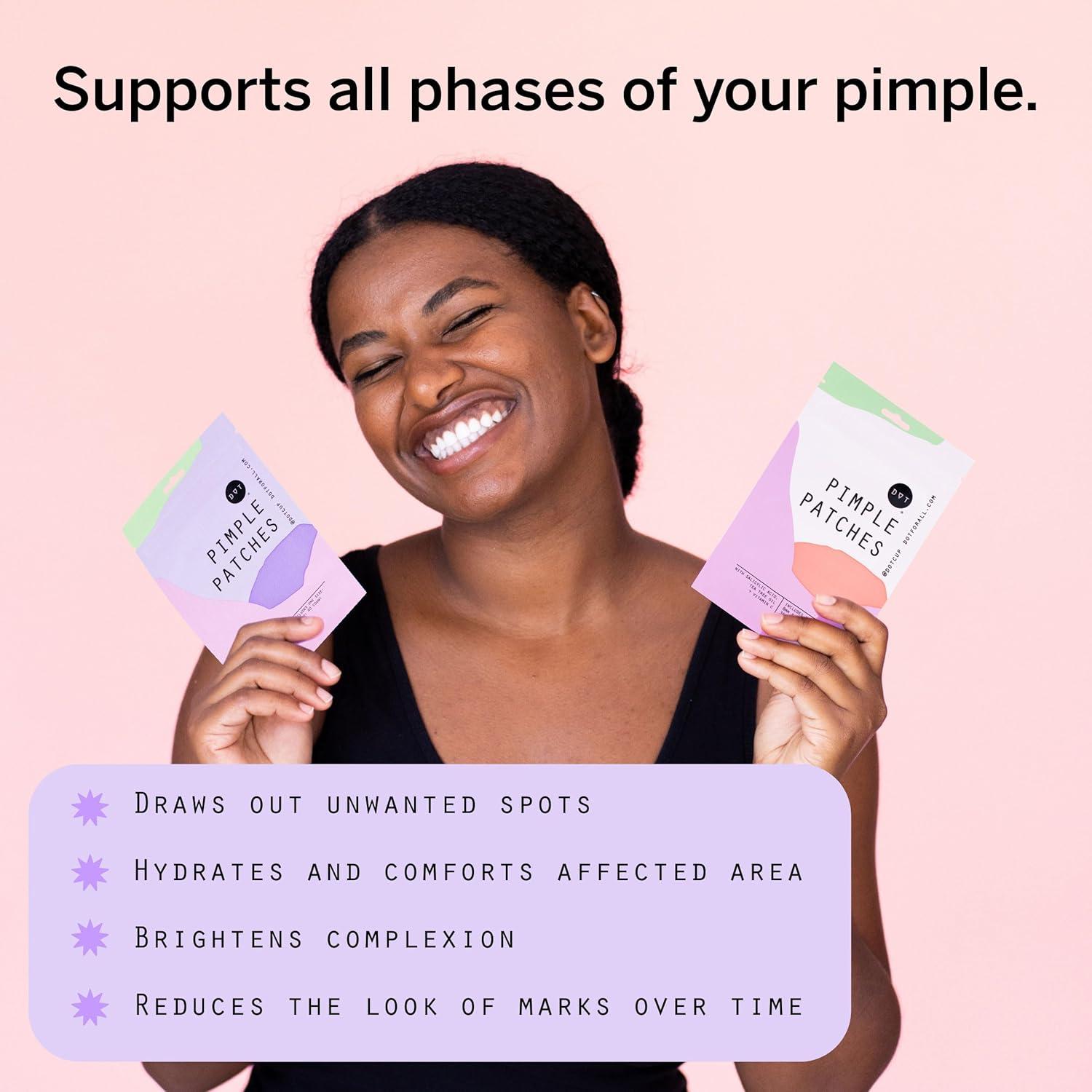 Parche Hidrocoloide para Granos Dot - 40 Unidades 10 mm