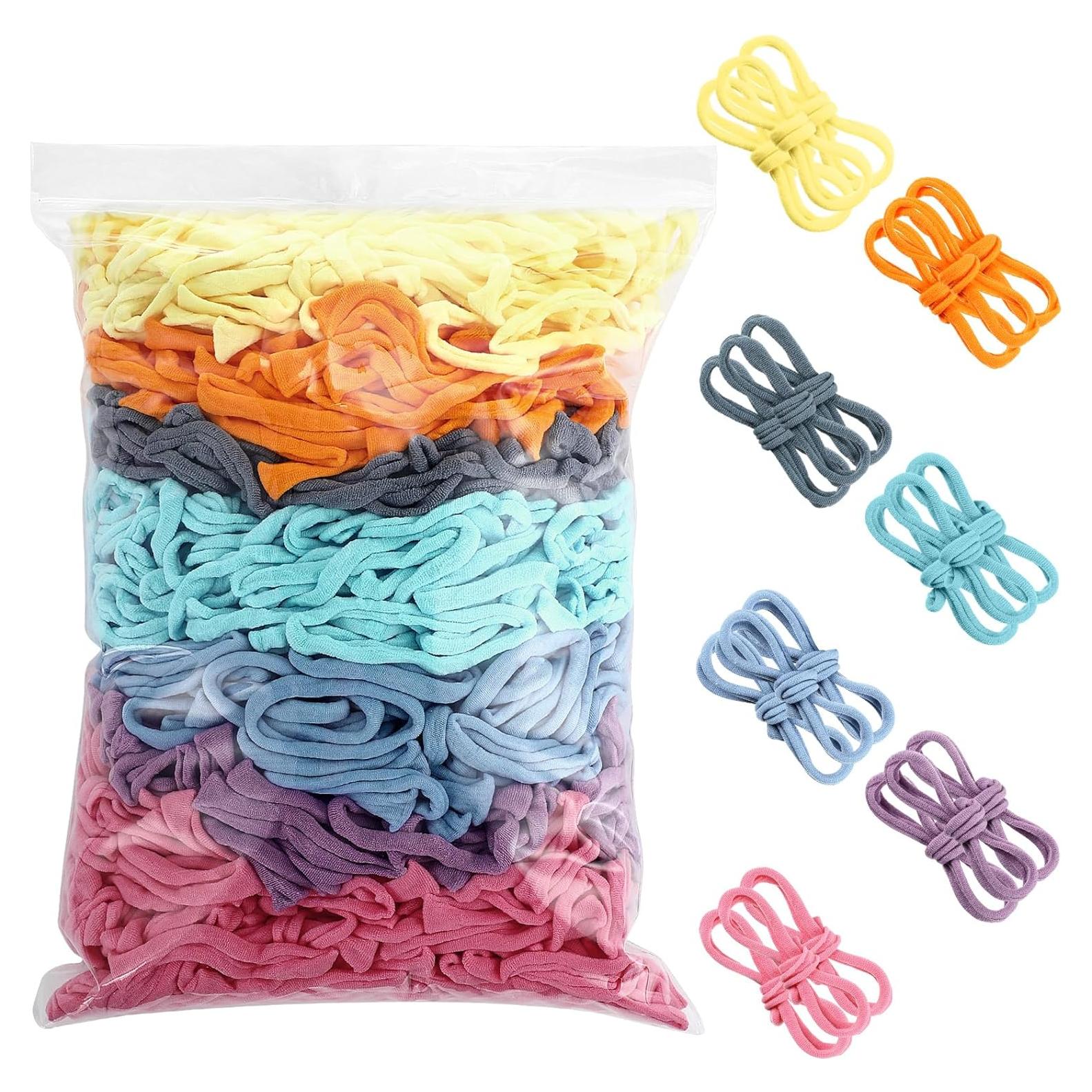 Kit de Tejido Daifunli 600 Lazos Potholder 25.4 cm Multicolor