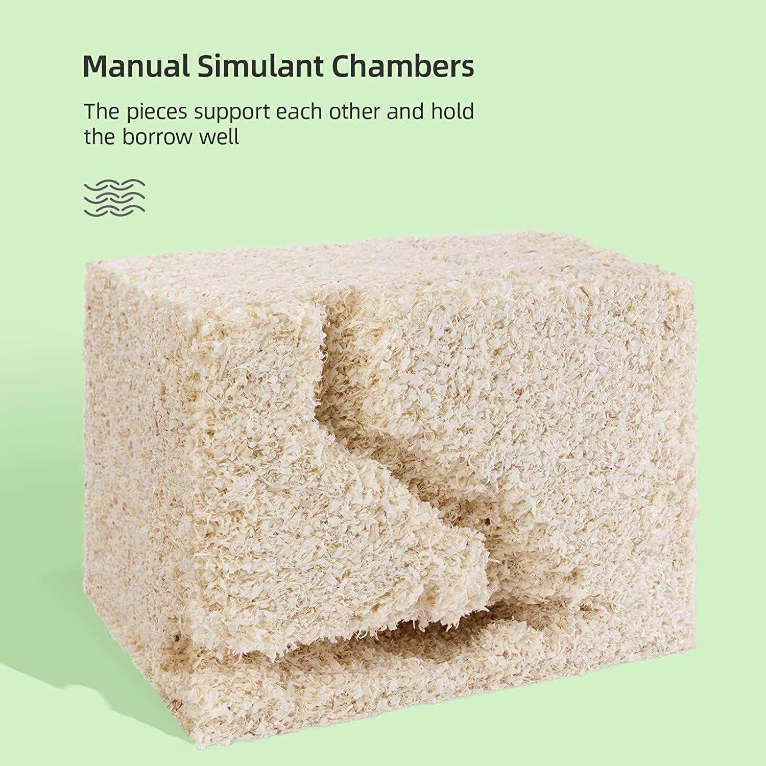 Aserrín de Álamo Niteangel 30L para Hámster y Mascotas Pequeñas