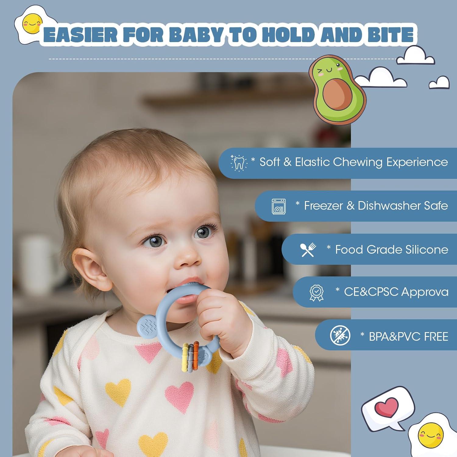 Conjunto de Alimentación para Bebés Catvegue - Silicona BPA Free