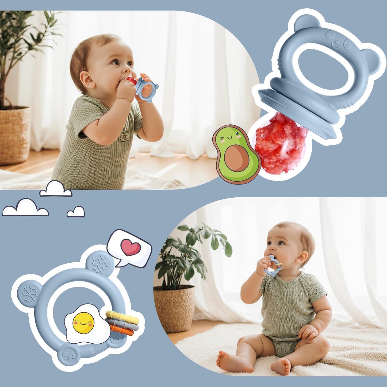 Conjunto de Alimentación para Bebés Catvegue - Silicona BPA Free