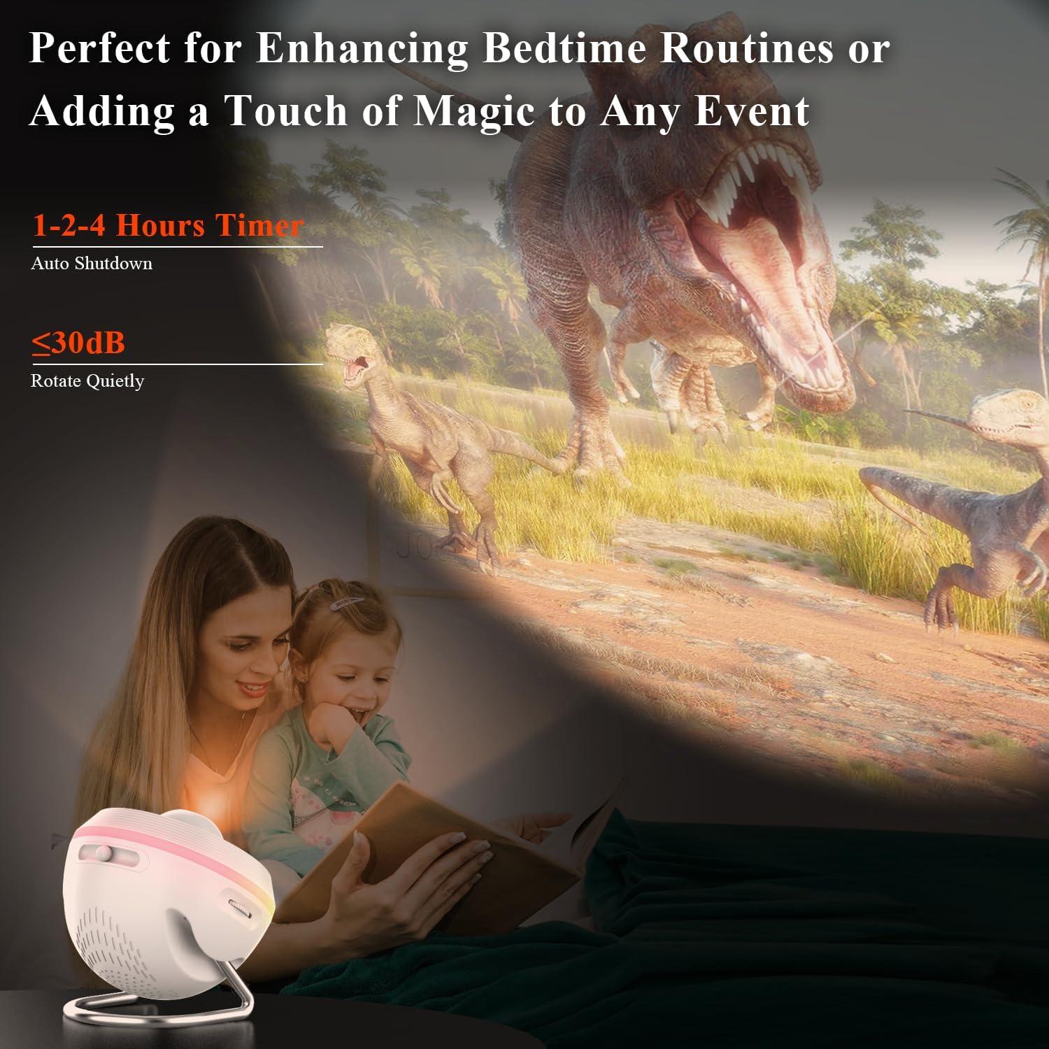 Proyector de Estrellas SOMKTN 4K HD con 13 Discos y Temporizador