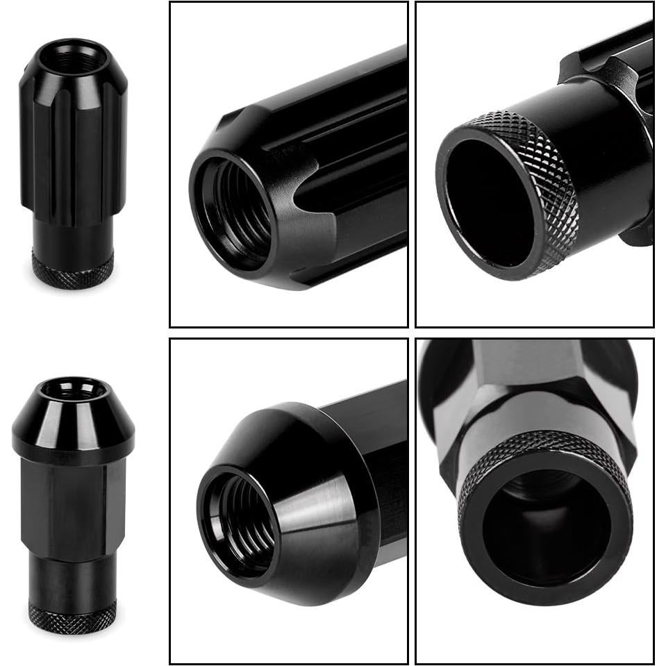 Tuercas de Rueda Muge Racing M12x1.25 20 Piezas Antirrobo