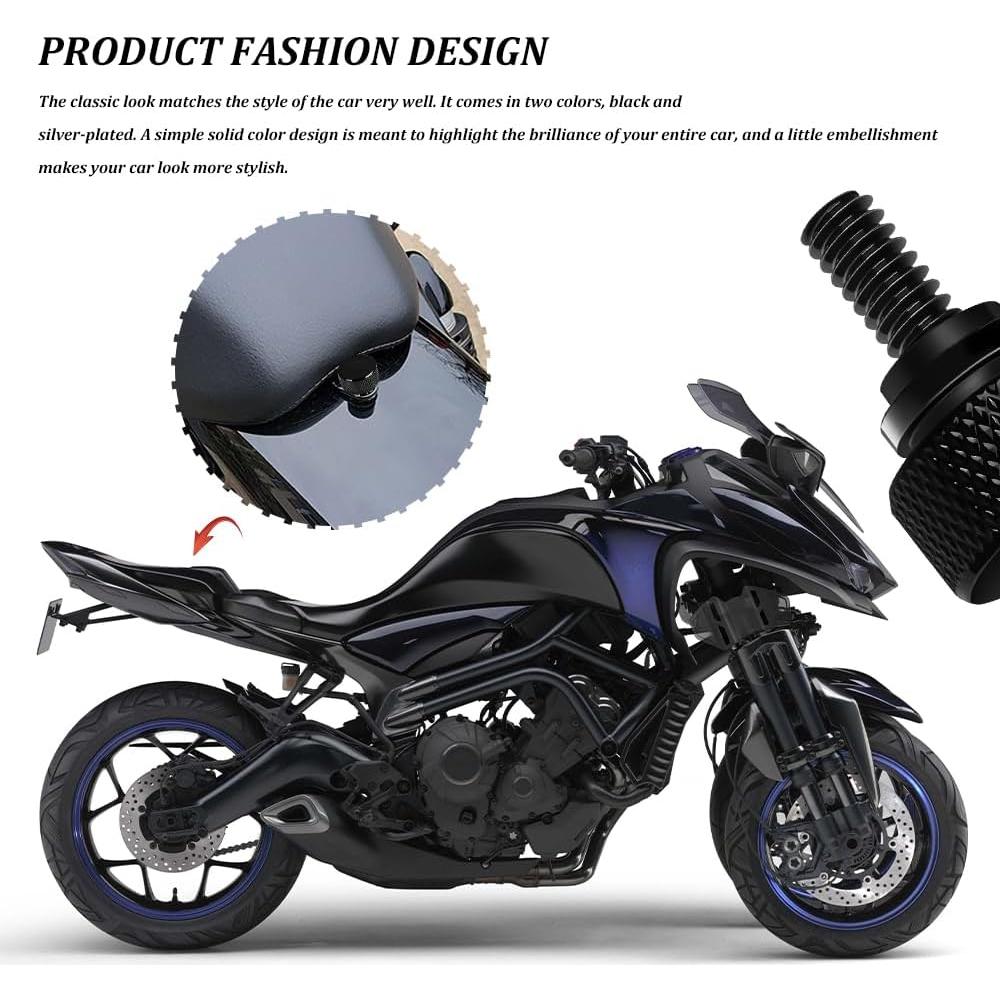 Tornillo de Asiento de Aluminio Zufoty para Harley 1996-2025