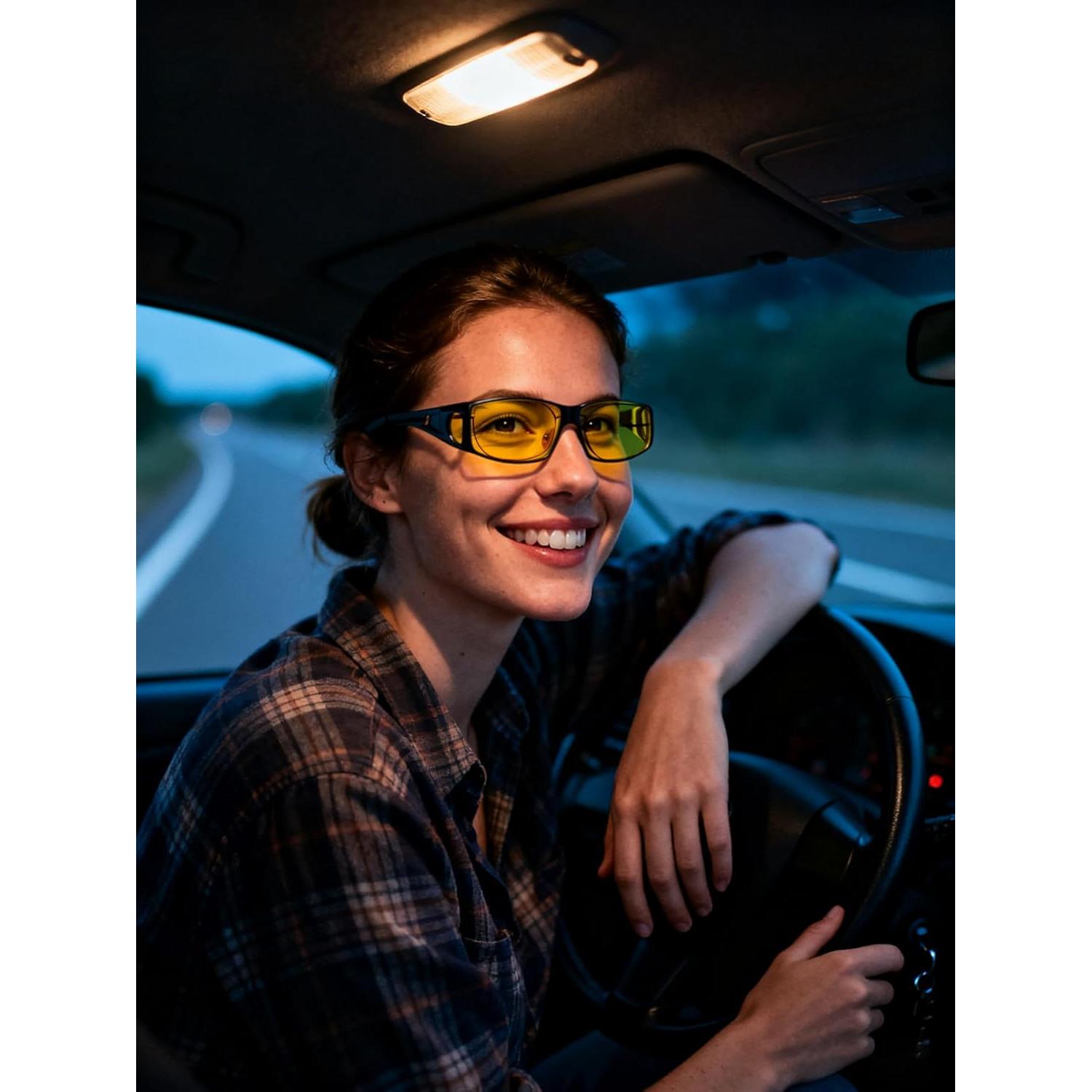 Gafas de Conducción Nocturna Kimorn Polarizadas Antirreflejo