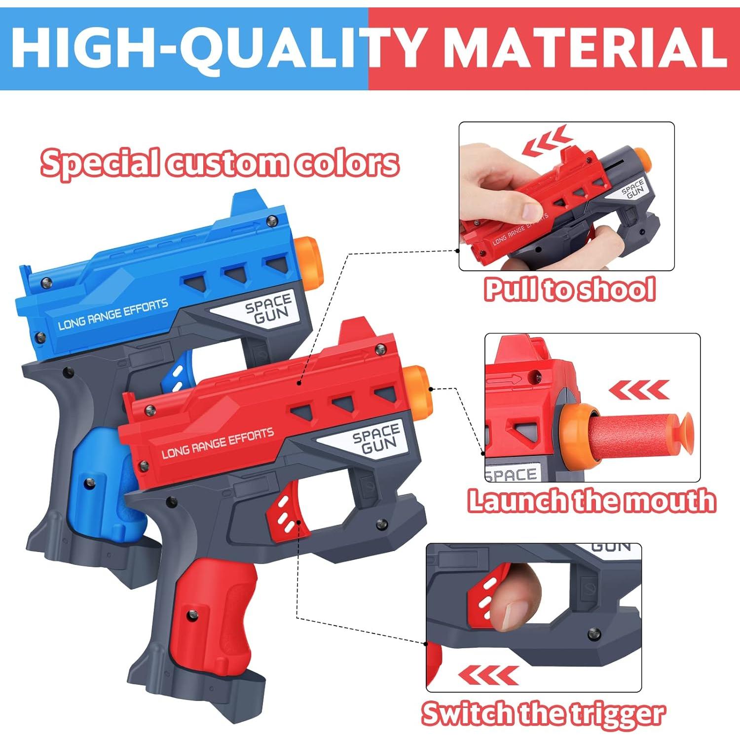 Conjunto de Fiesta Nerf TiopLior 12 Mini Pistolas y Accesorios