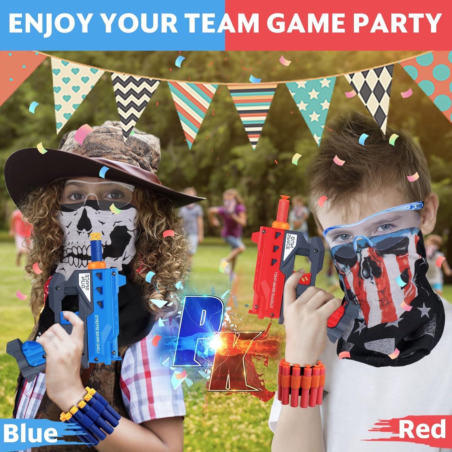 Conjunto de Fiesta Nerf TiopLior 12 Mini Pistolas y Accesorios