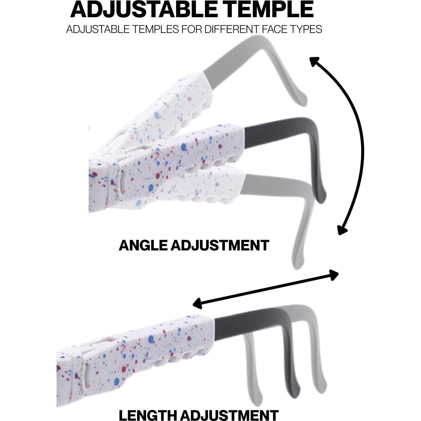 Gafas de Ciclismo UV400 Unisex - Lentes Polarizados Púrpura