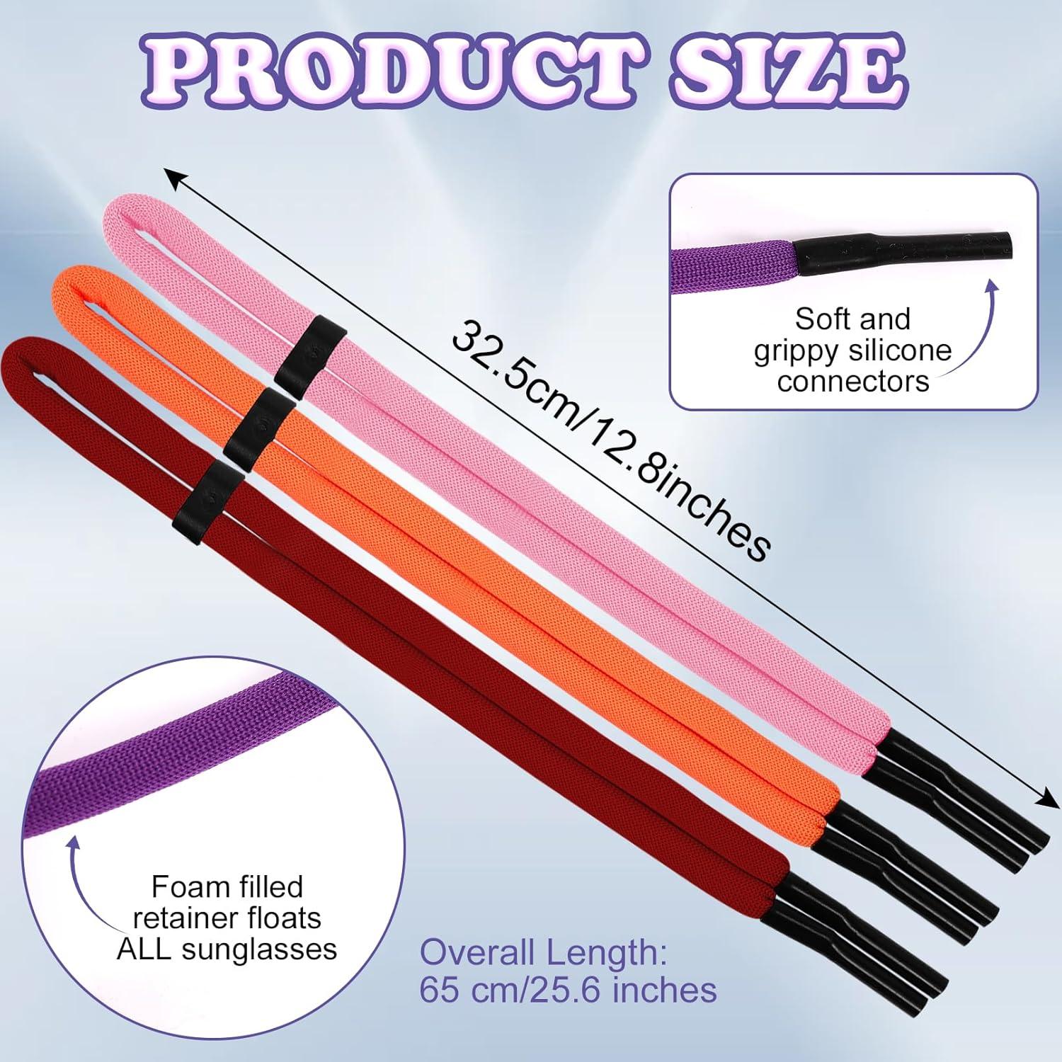 12 Correas Flotantes Ajustables para Gafas de Sol Yihurlm