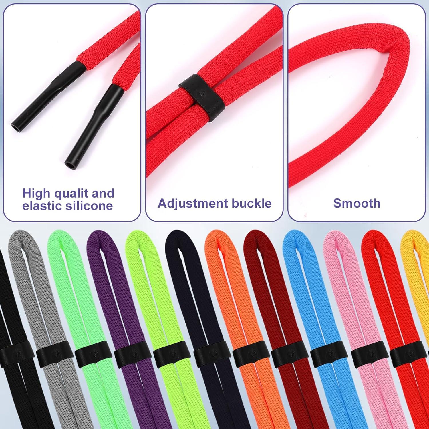 12 Correas Flotantes Ajustables para Gafas de Sol Yihurlm