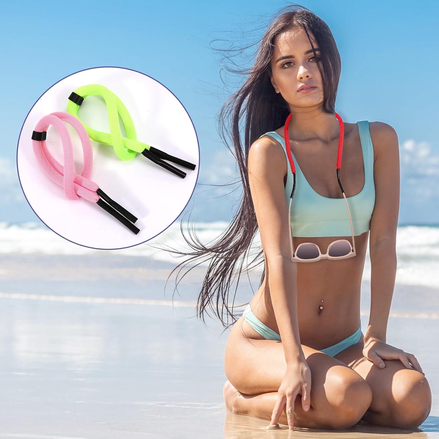 12 Correas Flotantes Ajustables para Gafas de Sol Yihurlm
