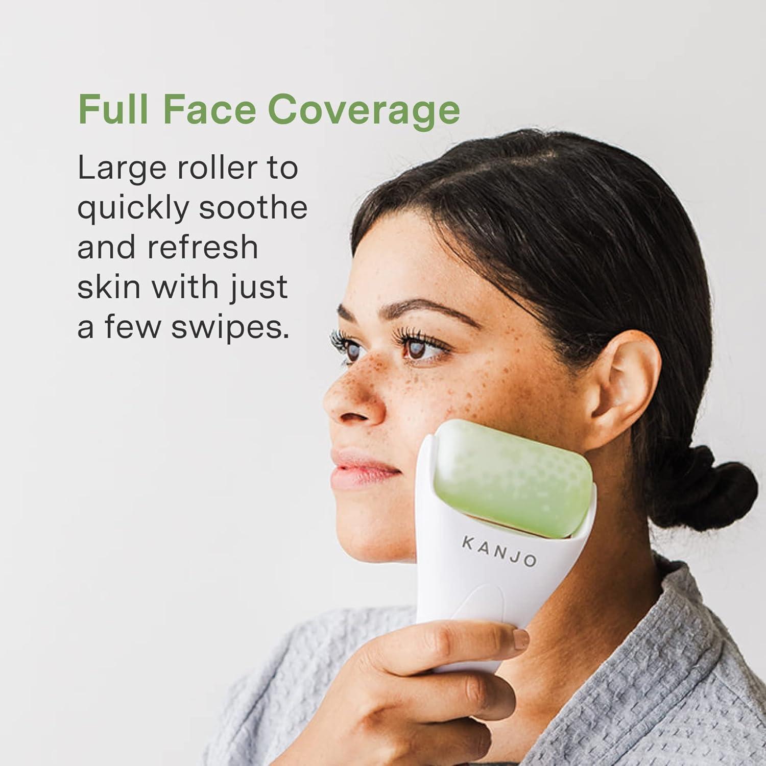 Rodillo de Hielo Kanjo para Cara y Ojos - Alivio de Dolor