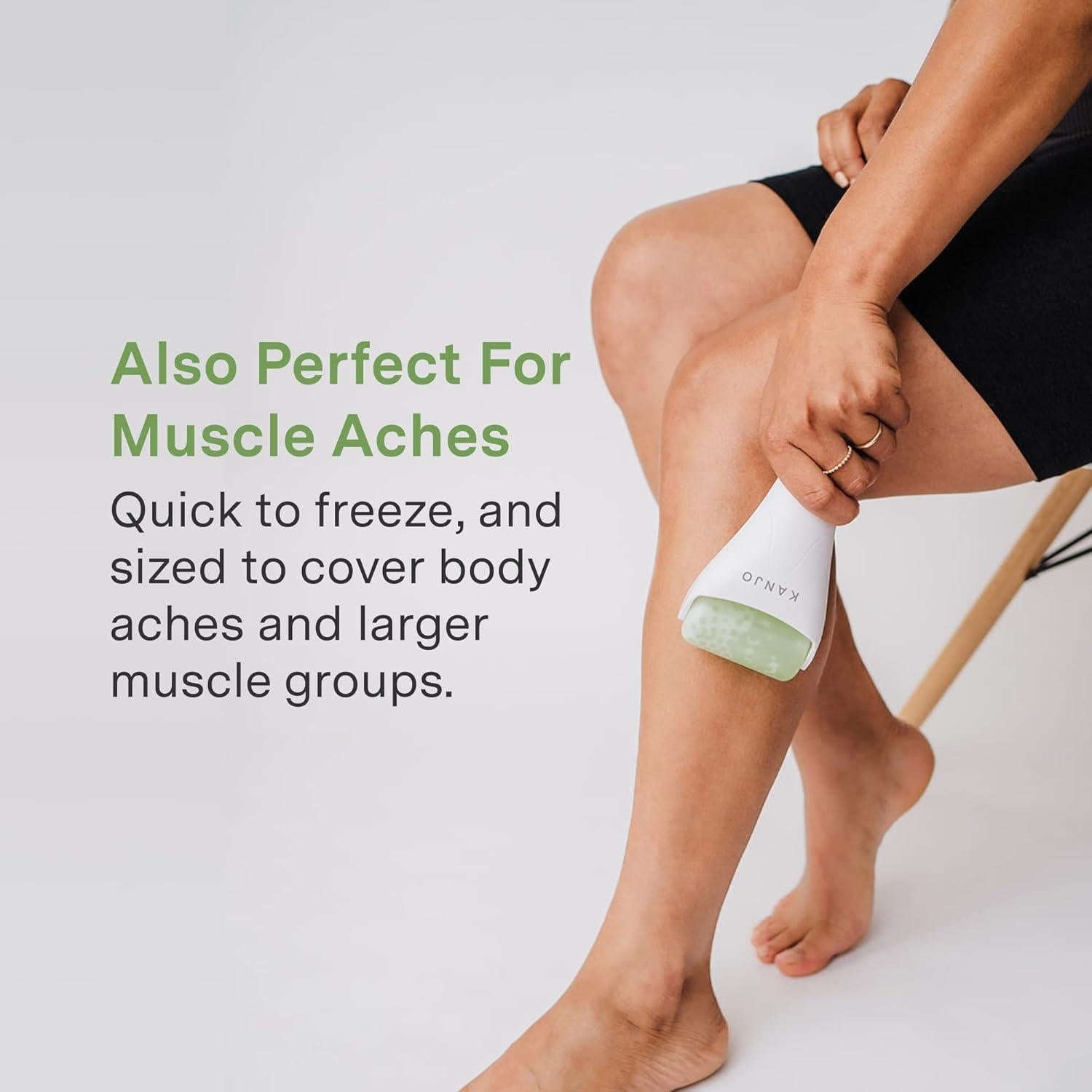 Rodillo de Hielo Kanjo para Cara y Ojos - Alivio de Dolor