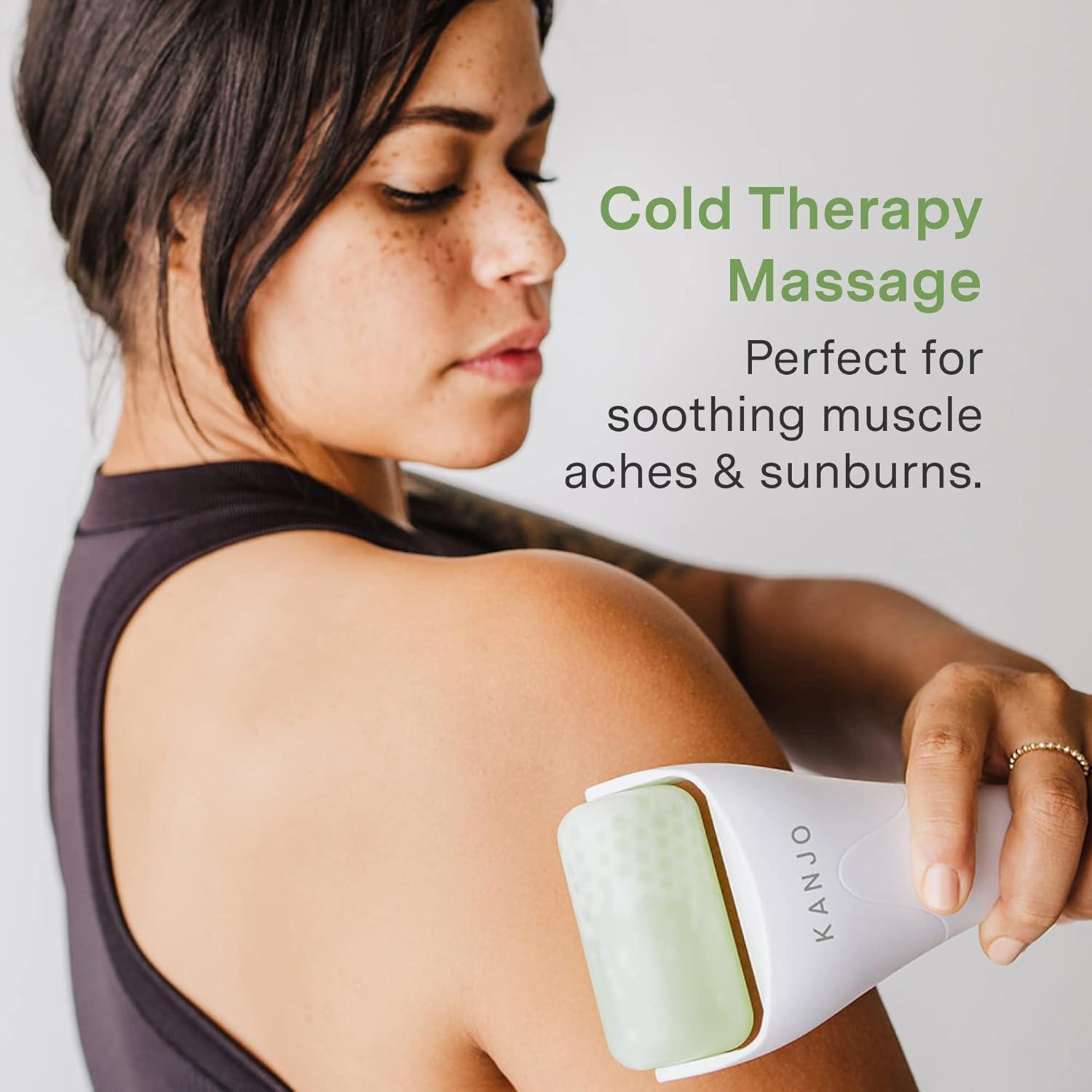 Rodillo de Hielo Kanjo para Cara y Ojos - Alivio de Dolor