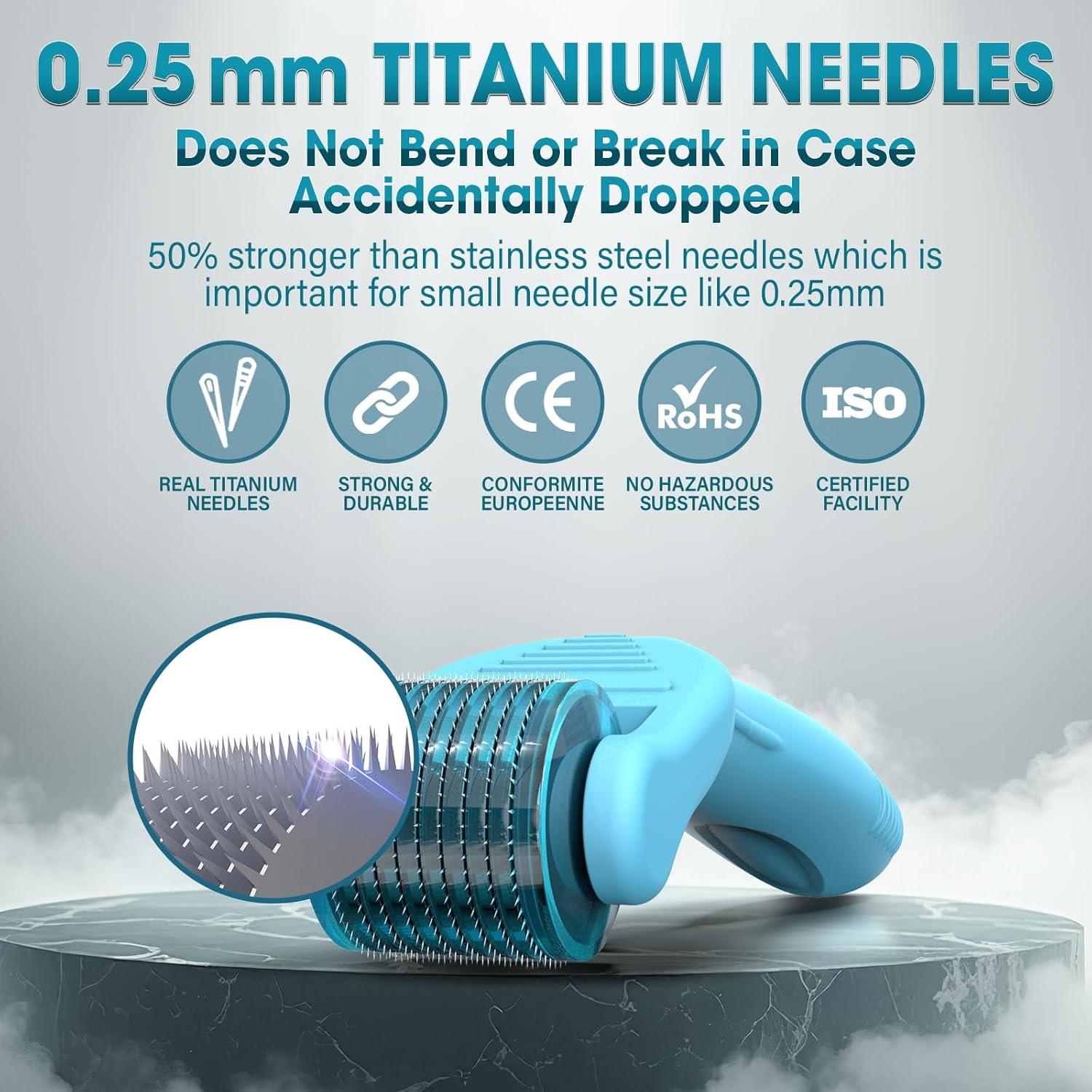 Rodillo Derma Vitalysse 0.25mm para Ojos y Cara - Microneedling