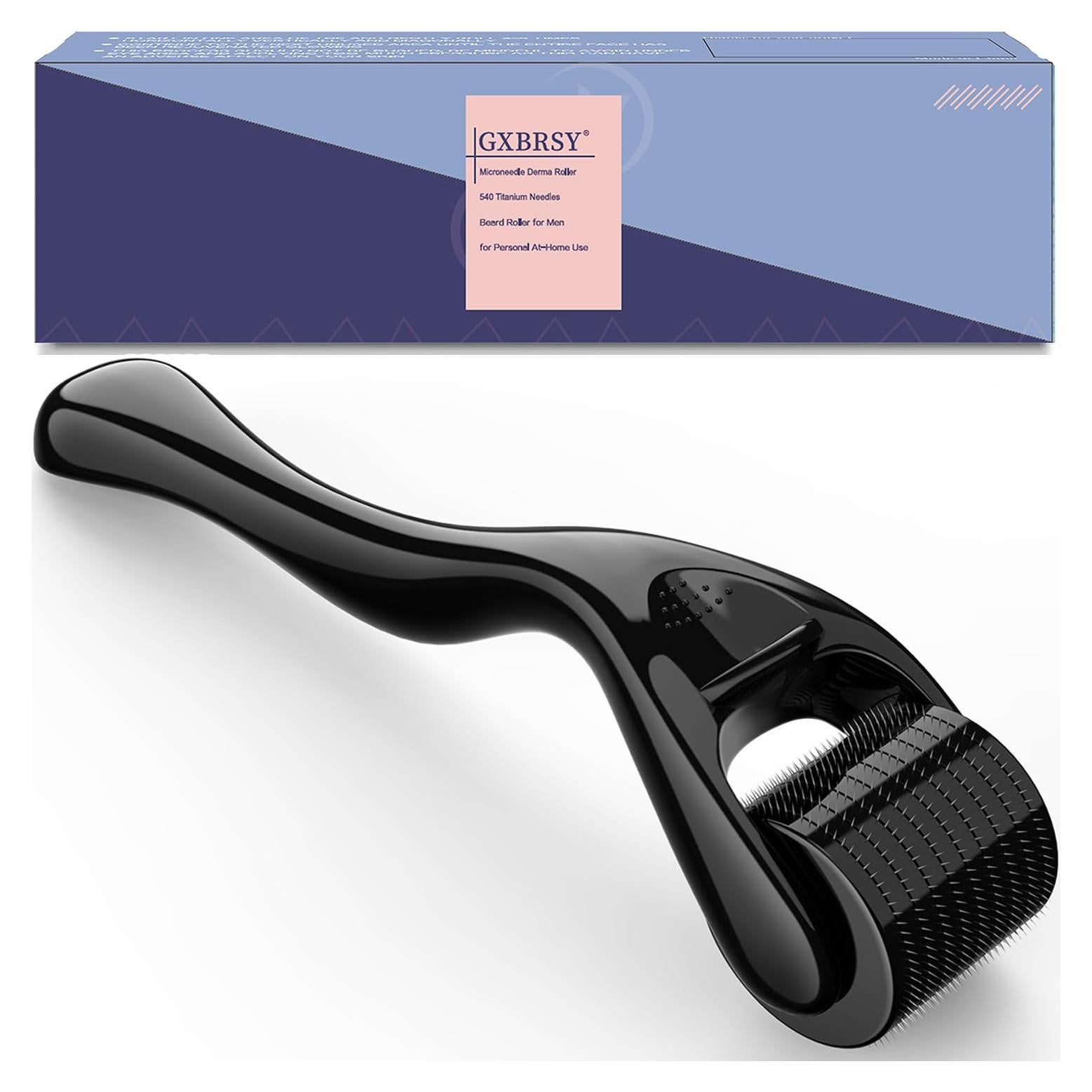 Kit Microneedle Derma Roller GXBRSY 0.25mm para Cara y Barba