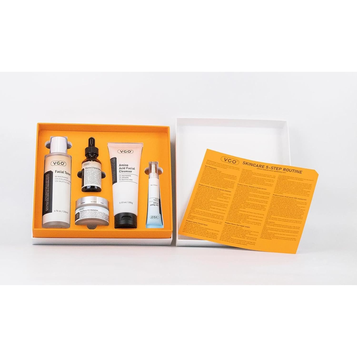 Kit de Cuidado de la Piel VGO 402.6 ml Hidratante Anti-Envejecimiento