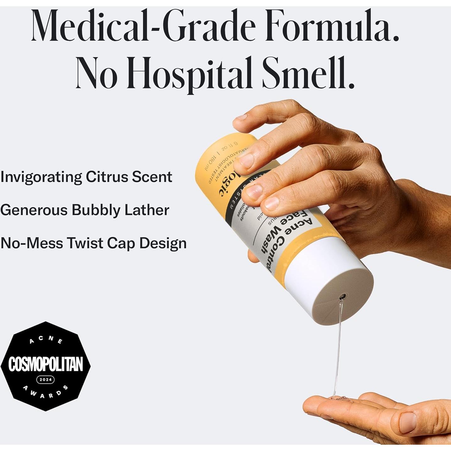 Geologie Lavado Facial Control Acné 177 ml | Exfoliante 2% Ácido Salicílico