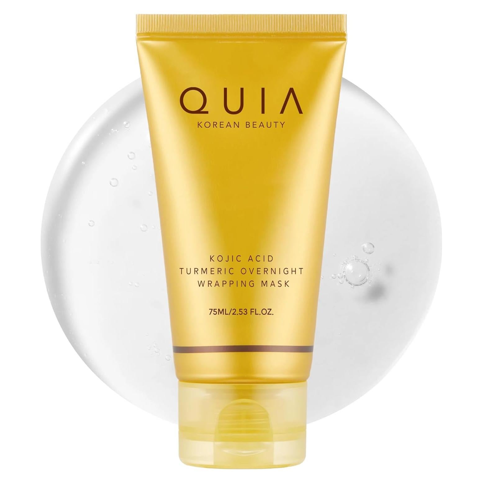 Máscara Hidratante Quia Beauty Cúrcuma 75ml - Piel Radiante