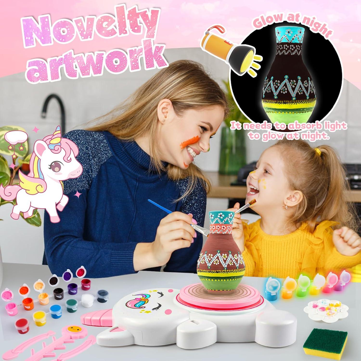 Kit de Rueda de Alfarería Rhybor Unicornio 30 Piezas