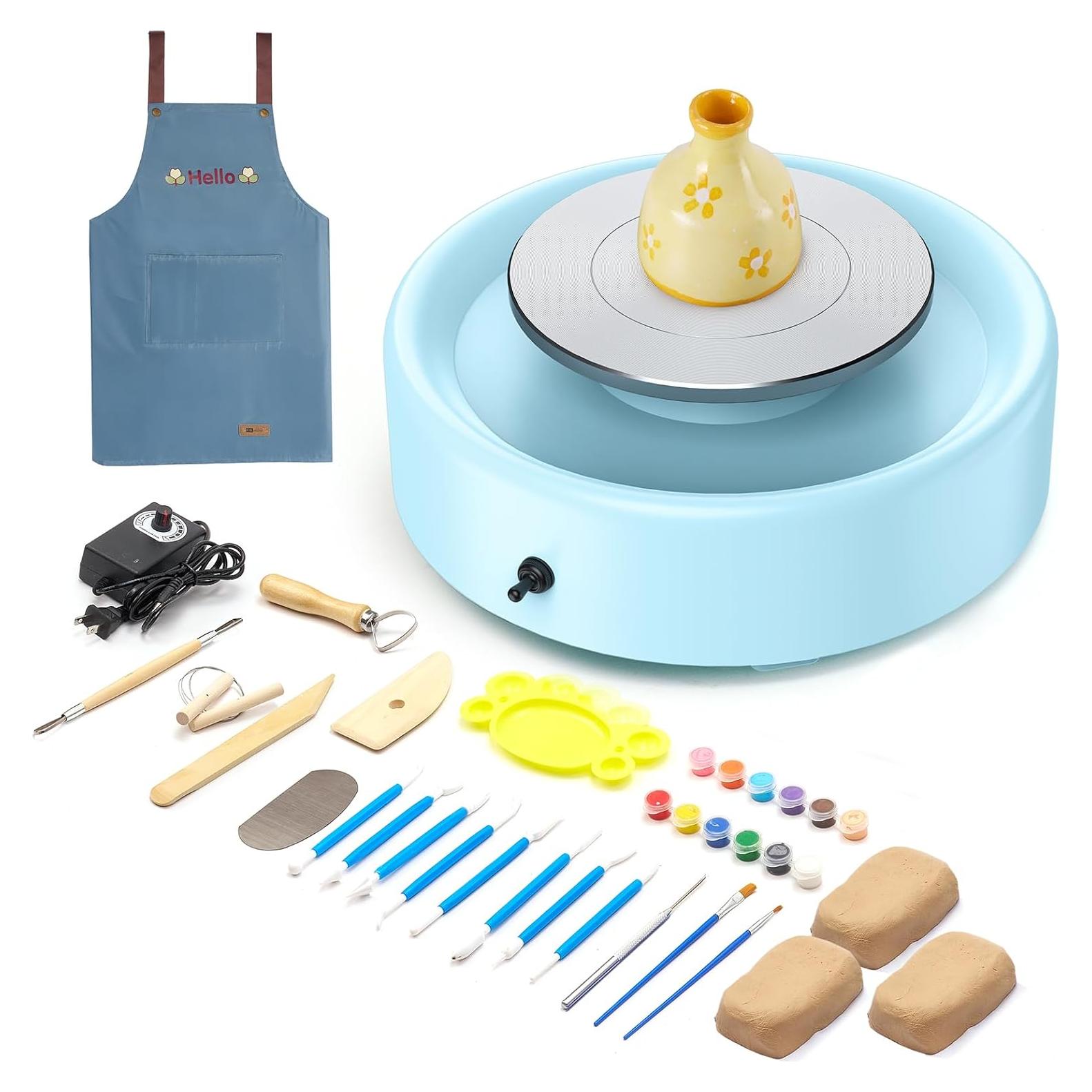 Mini Rueda de Cerámica Alldeer 15 cm 75W para Principiantes