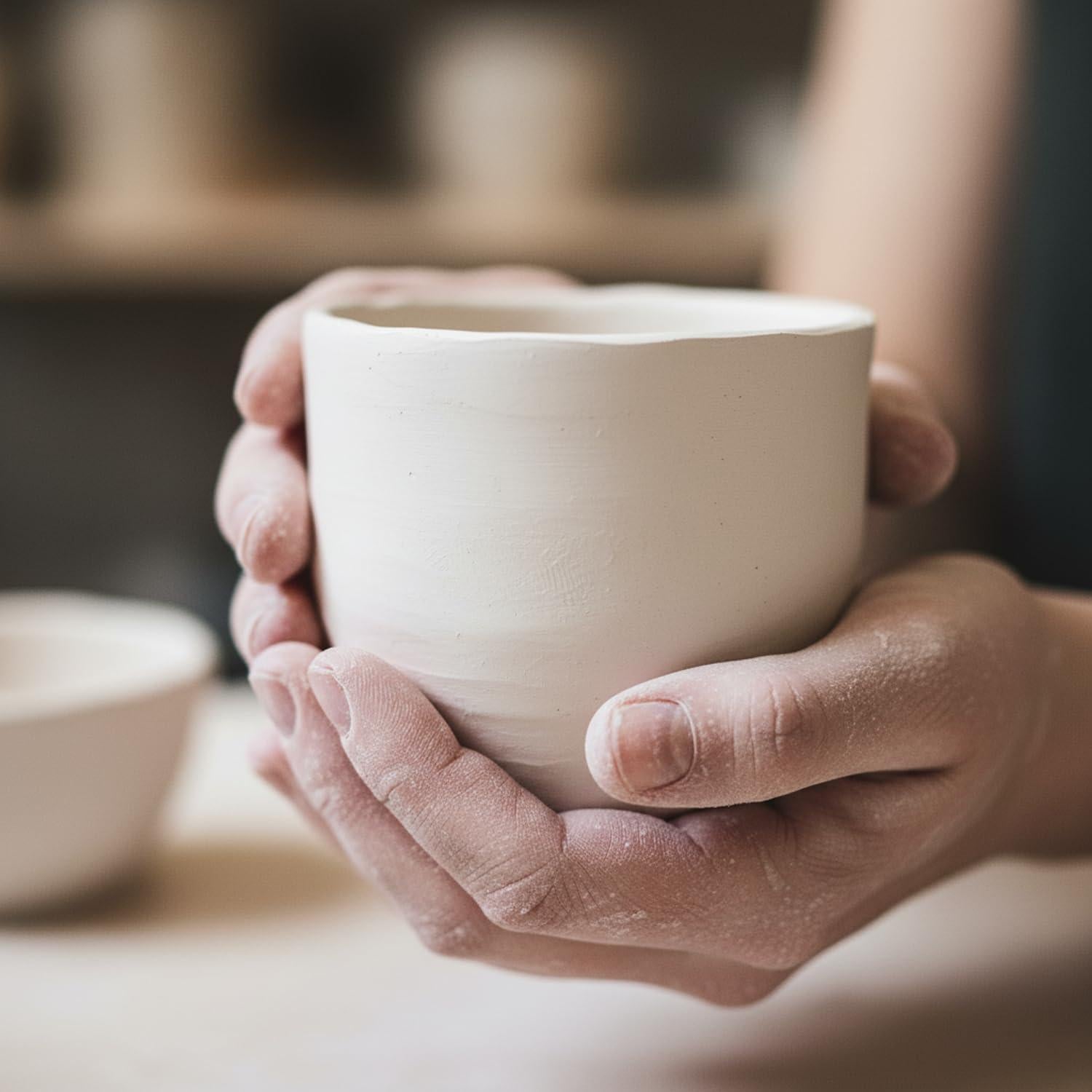 Kit de Arcilla Secada al Aire MCOOH 2 kg con Pinturas y Herramientas