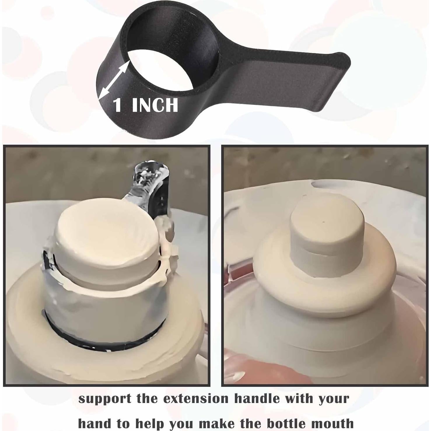 Kits de Hacer Hilos de Arcilla ARSTBETY 1 cm Negro Obsidiana