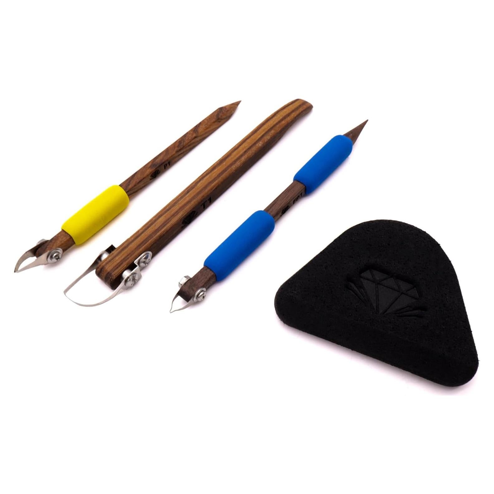 Set de Escultura de Arcilla DiamondCore Tools 4 Piezas