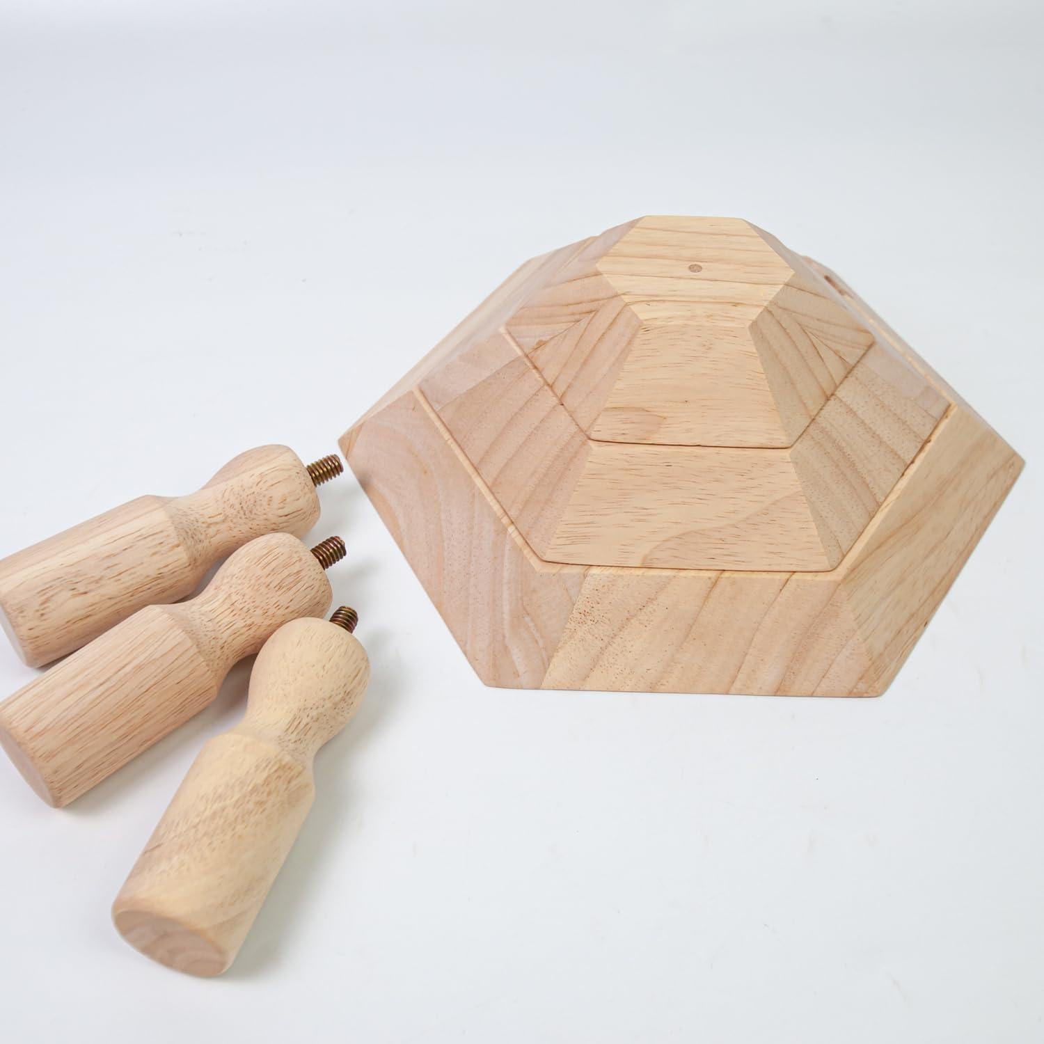 Juego de Moldes de Cerámica Hexagonales Lampstop 3 Piezas