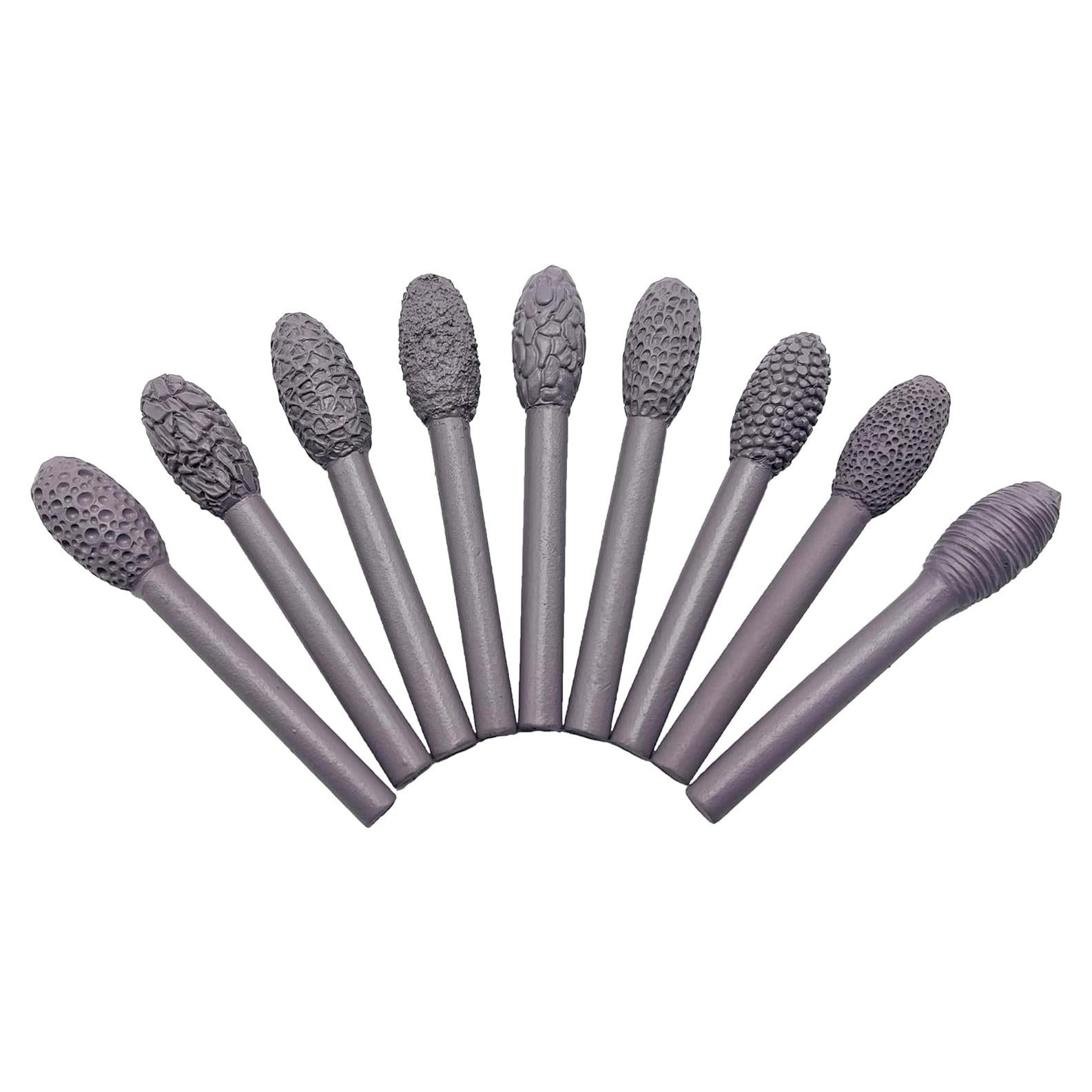 Kit de Herramientas de Textura para Arcilla Luxzio - 9 Pcs