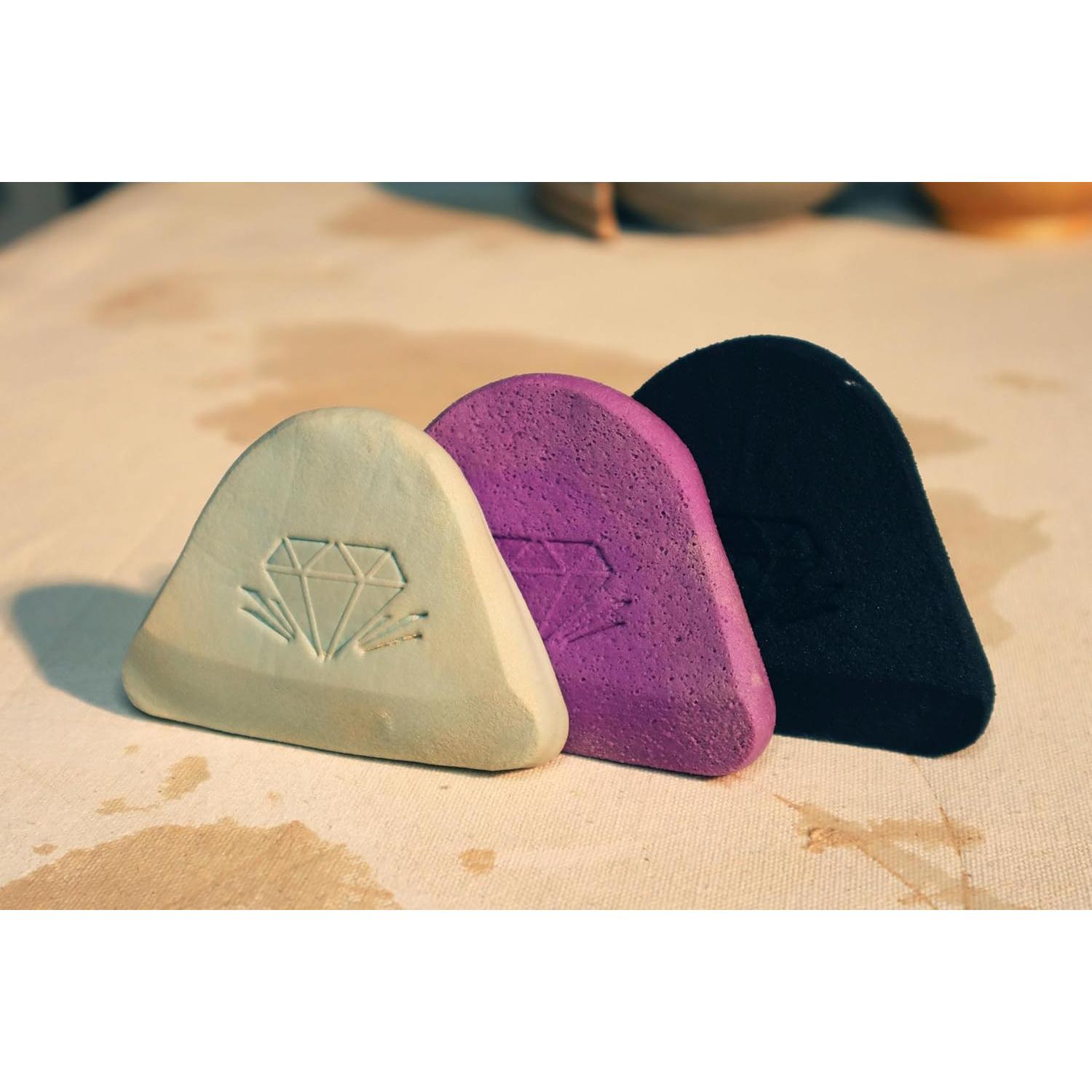 Juego de 3 Esponjas de Cerámica DiamondCore Tools - Ergonomía y Versatilidad