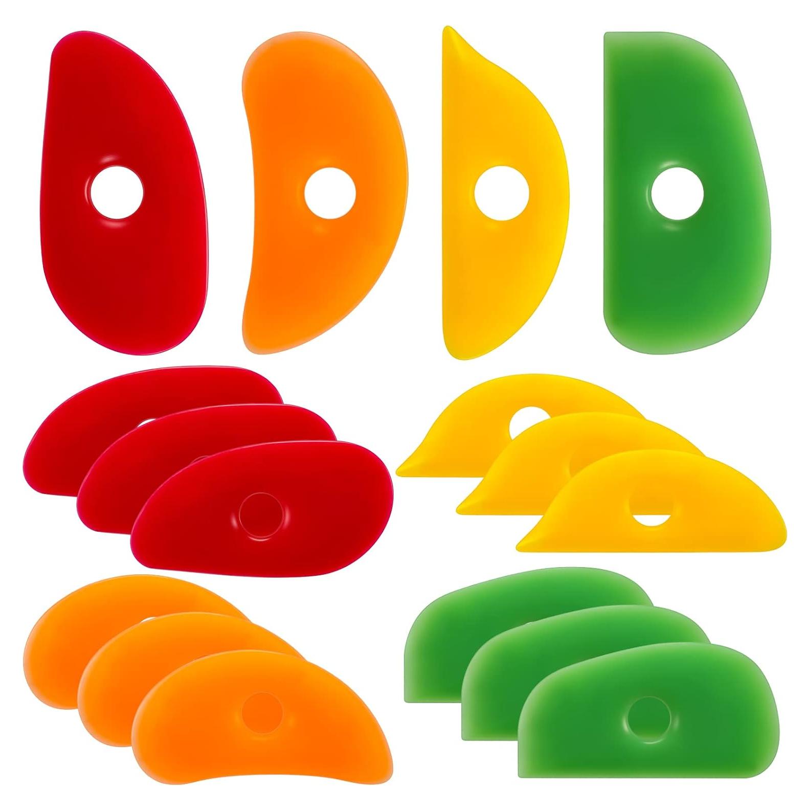 Herramientas de Cerámica Sherr 12 Pcs Silicona Multi Estilos