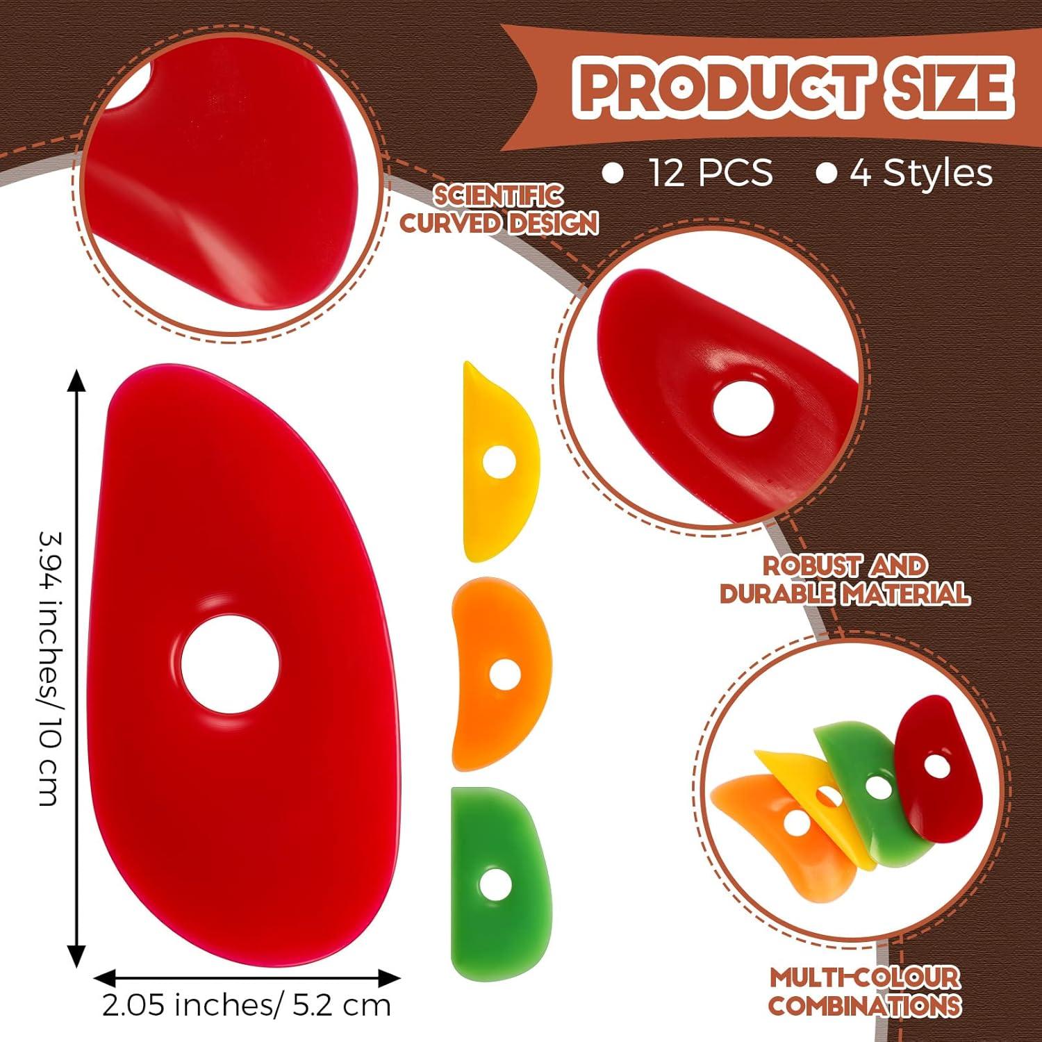 Herramientas de Cerámica Sherr 12 Pcs Silicona Multi Estilos