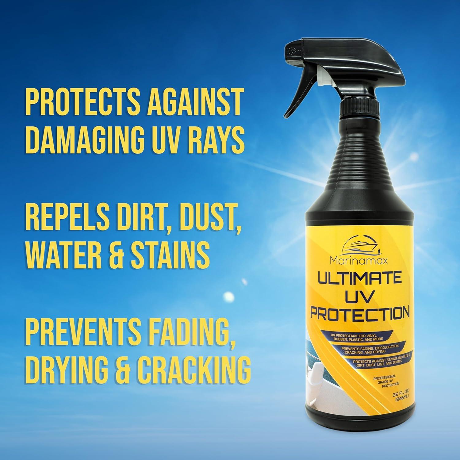 Spray de Protección UV Marinamax 946 ml para Vinilo y Plástico