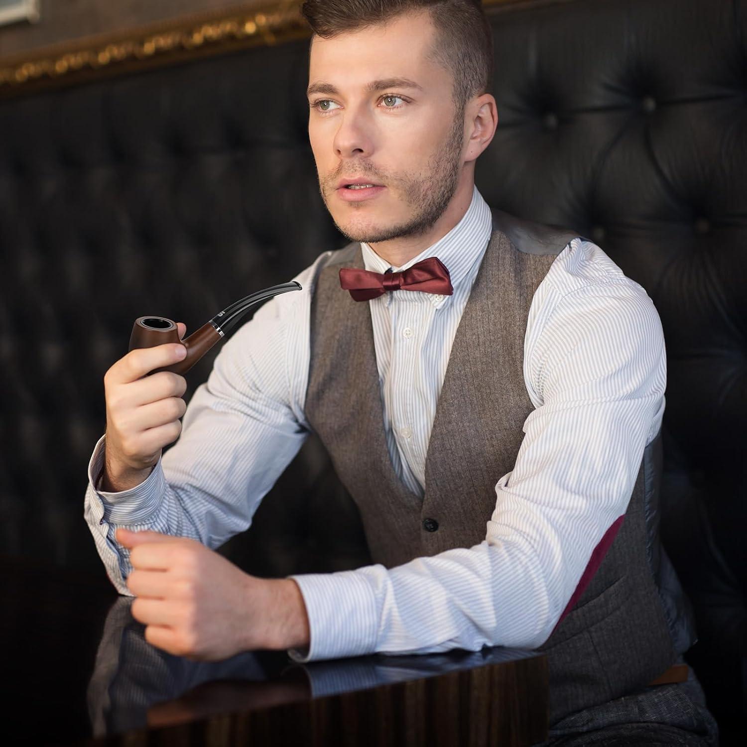 Juego de Pipas de Tabaco SEMKONT con Accesorios y Soporte