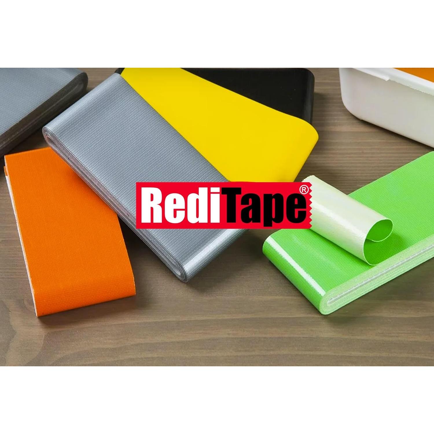 Cinta Adhesiva Compacta RediTape 2-Pack 9.14m Plata