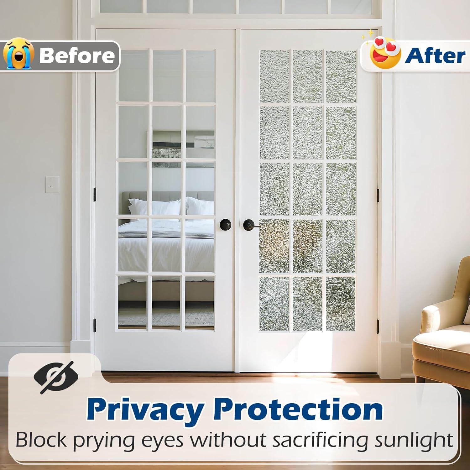 Película de Ventana Esmerilada Borskyn 114.8x800 cm Bloquea UV