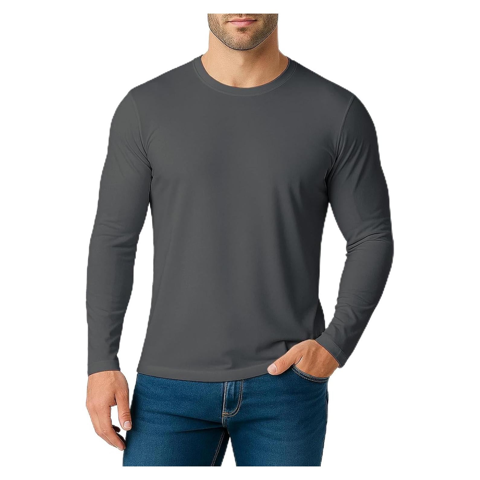 Camisa Rash Guard Dri Fit Hombre UPF 50+ Gris XX-Large