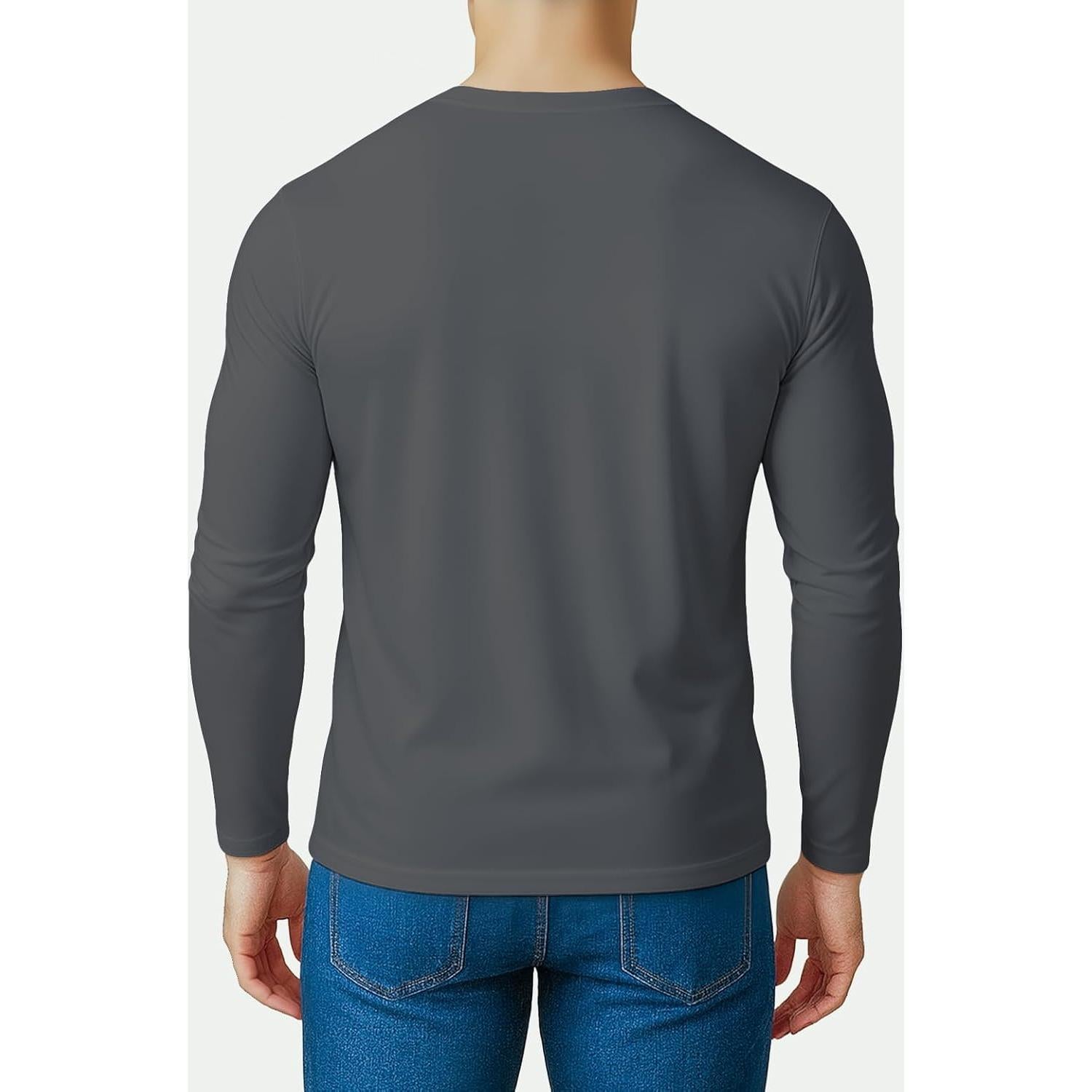 Camisa Rash Guard Dri Fit Hombre UPF 50+ Gris XX-Large