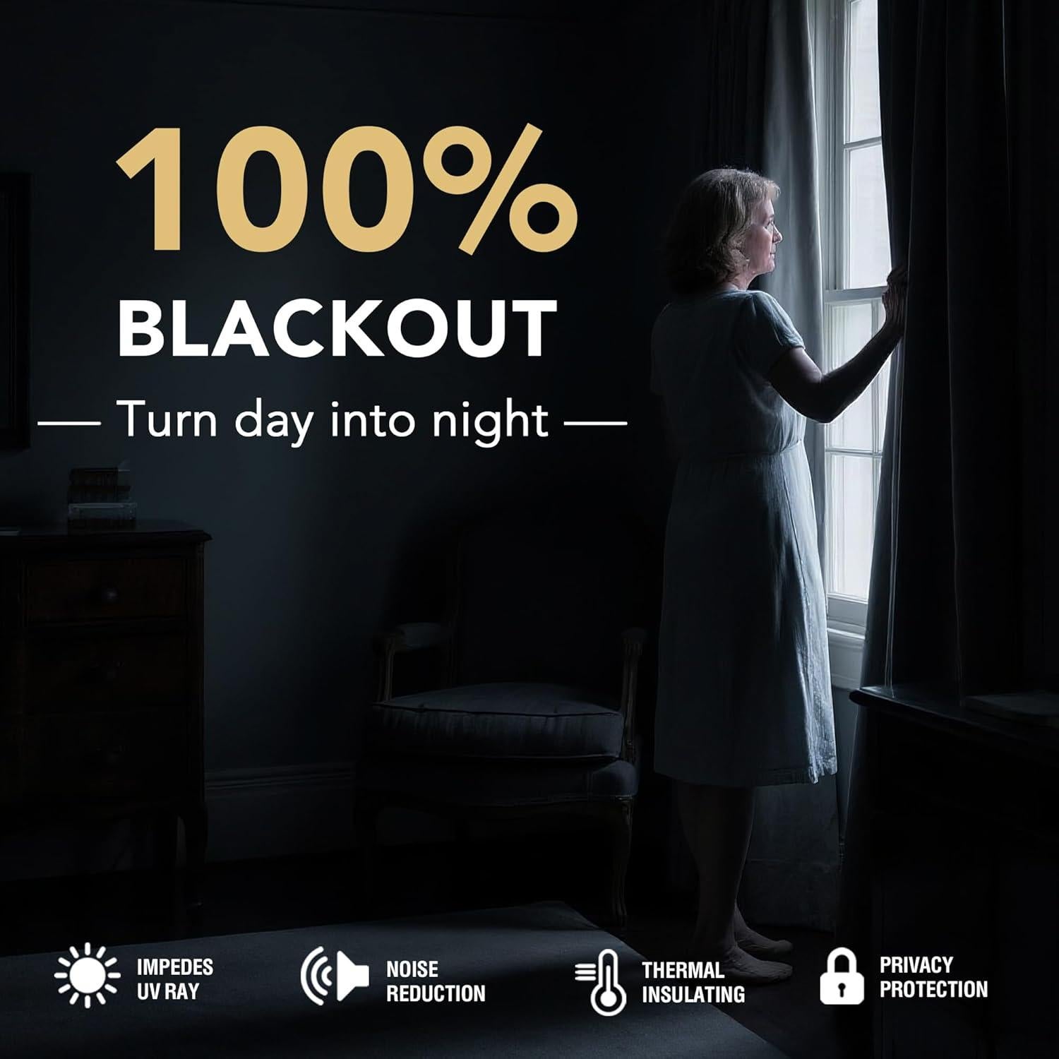 Cortinas Opacas H.VERSAILTEX 132x213 cm 2 Paneles Arena