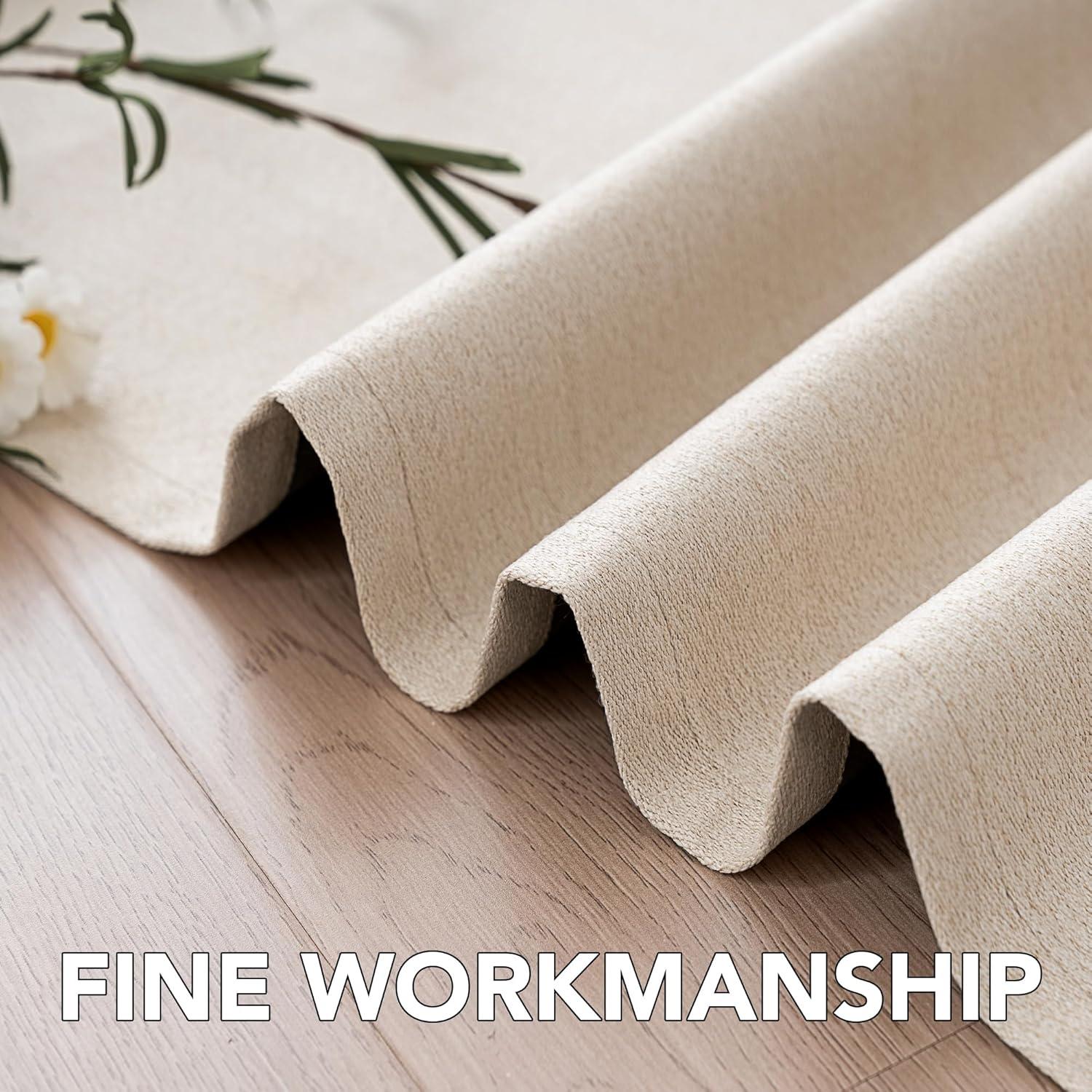 Cortinas Opacas H.VERSAILTEX 132x213 cm 2 Paneles Arena