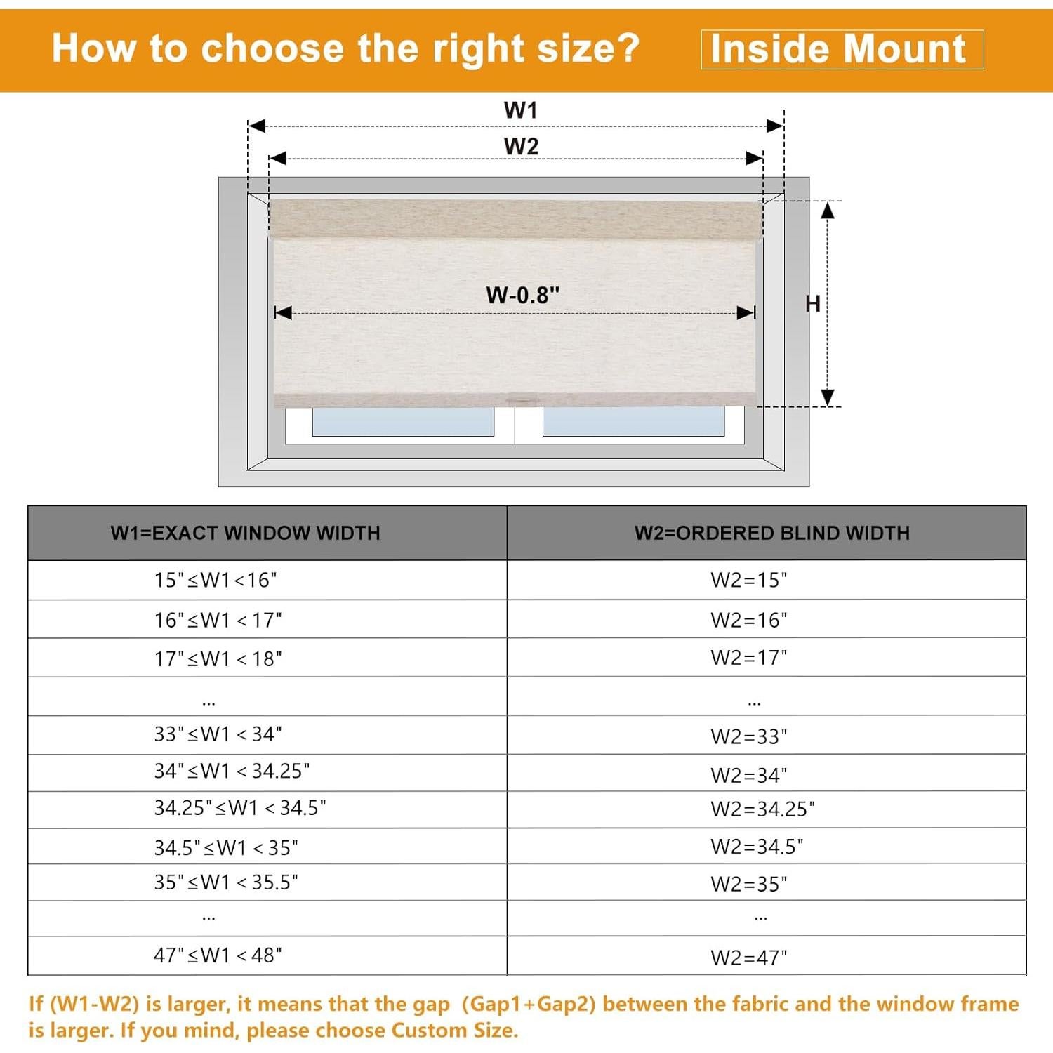 Cortinas Enrollables Filtrantes de Luz Persilux 99x183 cm Crema