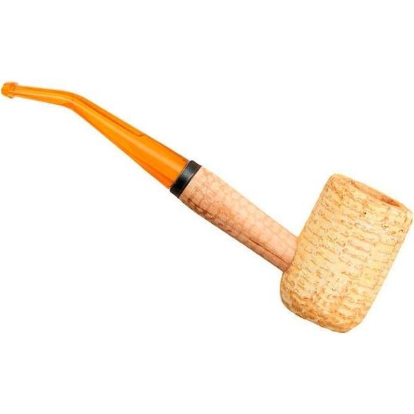 Pipa de maíz Missouri Meerschaum Legend con boquilla doblada