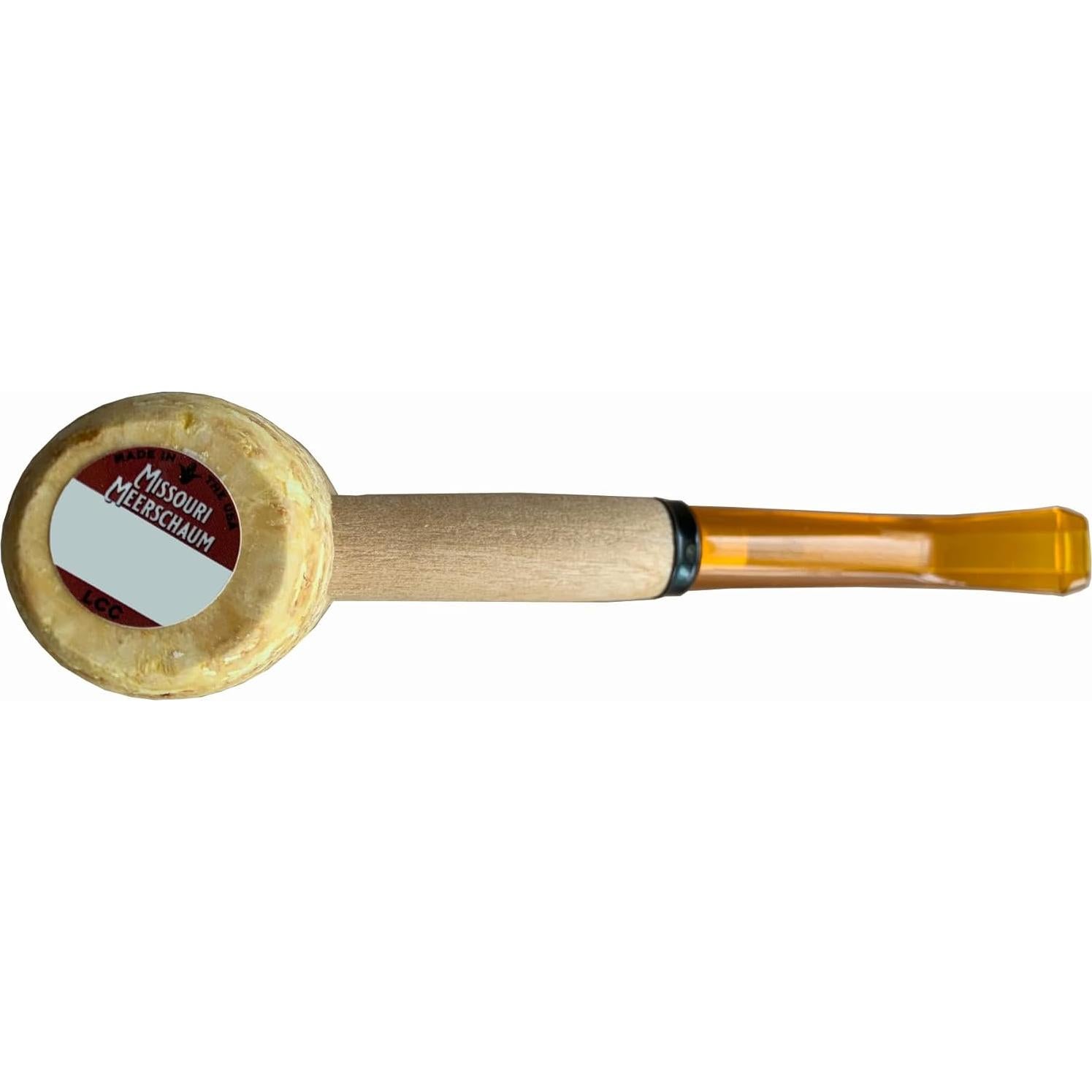 Pipa de maíz Missouri Meerschaum Legend con boquilla doblada