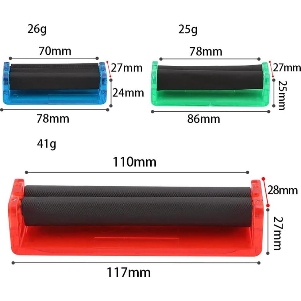 Rodillo Manual para Cigarrillos GOSONO 2PCS 110mm Plástico