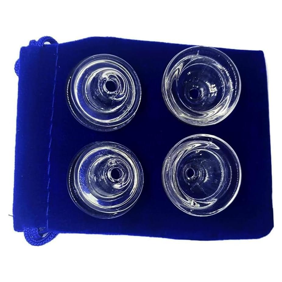 Paquete de 4 tazones de silicona con agujeros Bob E300